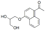 CAS#: 73622-70-5, 1-[4-(2,3-Dihydroxypropoxy)Naphthalen-1-Yl]Ethanone