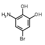 CAS#: 736926-44-6, 3-Amino-5-bromo-1,2-benzenediol