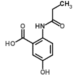 CAS#: 736939-77-8, 5-Hydroxy-2-(propionylamino)benzoic acid