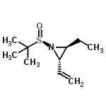 CAS#: 736947-20-9, (2S,3S)-2-Ethyl-1-[(R)-(2-methyl-2-propanyl)sulfinyl]-3-vinylaziridine