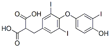 CAS#: 73747-63-4, 2-[[4-(4-Hydroxy-3-Iodophenoxy)-3,5-Diiodophenyl]Methyl]Propanedioic Acid