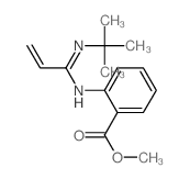 CAS#: 73750-47-7, Methyl 2-[(N-Tert-Butyl-C-Ethenylcarbonimidoyl)Amino]Benzoate