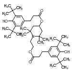 CAS#: 73754-27-5, 1-[2-({3-[4-Hydroxy-3,5-bis(2-methyl-2-propanyl)phenyl]propanoyl}oxy)ethyl]-2,2,6,6-tetramethyl-4-piperidinyl 3-[4-hydroxy-3,5-bis(2-methyl-2-propanyl)phenyl]propanoate