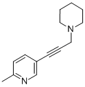 CAS#: 73771-10-5, 2-Methyl-5-(3-Piperidin-1-Ylprop-1-Ynyl)Pyridine