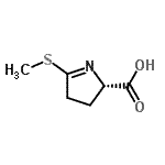 CAS#: 737724-92-4, (2S)-5-(Methylsulfanyl)-3,4-dihydro-2H-pyrrole-2-carboxylic acid
