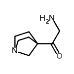 CAS#: 737727-70-7, 2-Amino-1-(1-azabicyclo[2.2.1]hept-4-yl)ethanone