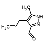 CAS#: 737805-63-9, 4-Allyl-5-methyl-1H-pyrazole-3-carbaldehyde