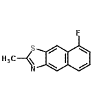 CAS#: 7379-86-4, 8-Fluoro-2-methylnaphtho[2,3-d][1,3]thiazole