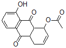 CAS 登录号：73794-49-7， 1-乙酰氧基-8-羟基-1,4,4a,9a-四氢蒽醌