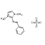 CAS#: 7381-84-2, 1,3-Dimethyl-2-(phenyldiazenyl)-1H-imidazol-3-ium perchlorate