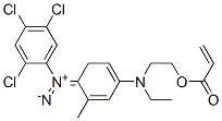 CAS#: 7383-51-9, 2-[Ethyl[3-Methyl-4-[(2,4,5-Trichlorophenyl)Diazo]Phenyl]Amino]Ethyl Acrylate