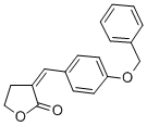 CAS#: 73839-66-4, (3Z)-3-[[4-(Phenylmethoxy)Phenyl]Methylidene]Oxolan-2-One