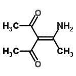 CAS#: 73845-28-0, 3-(1-Aminoethylidene)-2,4-pentanedione