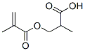 CAS 登录号：73850-50-7， 2-甲基-3-(2-甲基丙-2-烯酰氧基)丙酸