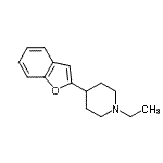 CAS 登录号：738526-72-2， 4-(1-苯并呋喃-2-基)-1-乙基哌啶
