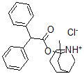 CAS#: 73855-73-9, (8-Methyl-1-Azoniabicyclo[3.3.1]Nonan-8-Yl) 2,2-Diphenylacetate Chloride