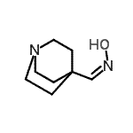 CAS#: 738570-87-1, (Z)-1-(1-Azabicyclo[2.2.2]oct-4-yl)-N-hydroxymethanimine