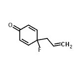 CAS#: 738614-29-4, 4-Allyl-4-fluoro-2,5-cyclohexadien-1-one
