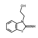CAS#: 73901-09-4, 2-(2-Imino-1,3-benzothiazol-3(2H)-yl)ethanol