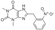 CAS#: 73908-81-3, 1,3-Dimethyl-8-[(2-Nitrophenyl)Methyl]-7H-Purine-2,6-Dione