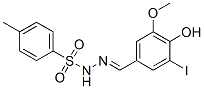 CAS 登录号：73909-17-8， N'-[(E)-(3-碘-5-甲氧基-4-氧代-1-环己-2,5-二烯亚基)甲基]-4-甲基苯磺酰肼