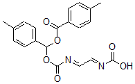 CAS#: 73909-19-0, (E)-[(2E)-2-[(4-Methylbenzoyl)Oxy-(4-Methylphenyl)Methoxy]Carbonyliminoethylidene]Carbamic Acid