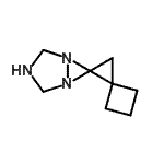 CAS#: 73909-31-6, 1,3,5-Triazadispiro[bicyclo[3.1.0]hexane-6,1'-cyclopropane-2',1''-cyclobutane]