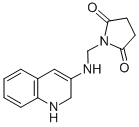 CAS#: 73927-00-1, 1-[(1,2-Dihydroquinolin-3-Ylamino)Methyl]Pyrrolidine-2,5-Dione