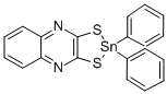 CAS 登录号：73927-96-5， (2,3-喹喔啉基二硫代)二苯基锡