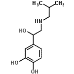 CAS#: 739301-51-0, 4-[1-Hydroxy-2-(isobutylamino)ethyl]-1,2-benzenediol