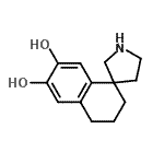 CAS#: 739319-70-1, 3,4-Dihydro-2H-spiro[naphthalene-1,3'-pyrrolidine]-6,7-diol