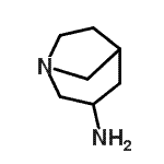 CAS#: 739359-91-2, 1-Azabicyclo[3.2.1]octan-3-amine