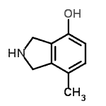 CAS#: 739365-32-3, 7-Methyl-4-isoindolinol