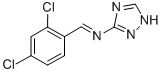 CAS 登录号：73953-90-9， 1-(2,4-二氯苯基)-N-(2H-1,2,4-三唑-3-基)甲亚胺