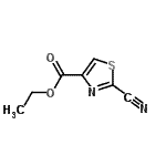 CAS#: 73956-19-1, Ethyl 2-cyano-1,3-thiazole-4-carboxylate