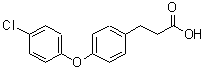 CAS#: 73980-33-3, 3-[4-(4-Chlorophenoxy)phenyl]propanoic acid