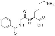 CAS#: 740-63-6, N-Benzoylglycyl-L-Lysine
