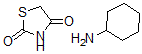 CAS#: 74008-02-9, Cyclohexanamine; 1,3-Thiazolidine-2,4-Dione