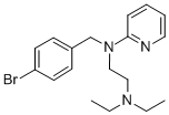 CAS#: 74037-39-1, N'-[(4-Bromophenyl)Methyl]-N,N-Diethyl-N'-Pyridin-2-Ylethane-1,2-Diamine