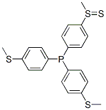CAS#: 74038-25-8, Bis(4-Methylsulfanylphenyl)-(4-Methylsulfinothioylphenyl)Phosphane