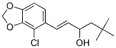 CAS#: 74038-58-7, (E)-1-(4-Chloro-1,3-Benzodioxol-5-Yl)-5,5-Dimethylhex-1-En-3-Ol
