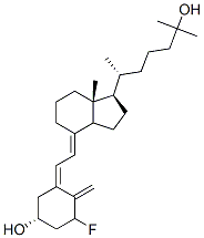 CAS 登录号：74041-09-1， (1S,3Z)-3-[(2E)-2-[(1R,3aS,7aR)-1-[(2R)-6-羟基-6-甲基庚烷-2-基]-7alpha-甲基-2,3,3a,5,6,7-六氢-1H-茚-4-亚基]亚乙基]-5-氟-4-亚甲基环己烷-1-醇