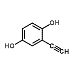 CAS#: 74047-22-6, 2-Ethynyl-1,4-benzenediol