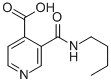 CAS#: 74050-95-6, 3-(Butylcarbamoyl)Pyridine-2-Carboxylic Acid