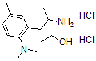 CAS#: 74051-12-0, alpha,5-Dimethyl-2-dimethylaminophenethylamine dihydrochloride ethanoate
