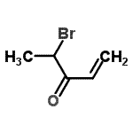 CAS#: 74067-76-8, 4-bromopent-1-en-3-one