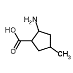CAS#: 740776-33-4, 2-Amino-4-methylcyclopentanecarboxylic acid