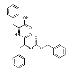 CAS#: 74086-66-1, N-[(Benzyloxy)carbonyl]-D-phenylalanyl-L-phenylalanine