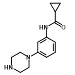 CAS#: 740873-71-6, N-[3-(1-Piperazinyl)phenyl]cyclopropanecarboxamide