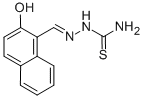CAS 登录号：7410-40-4， 2-羟基-1-萘甲醛缩氨基硫脲